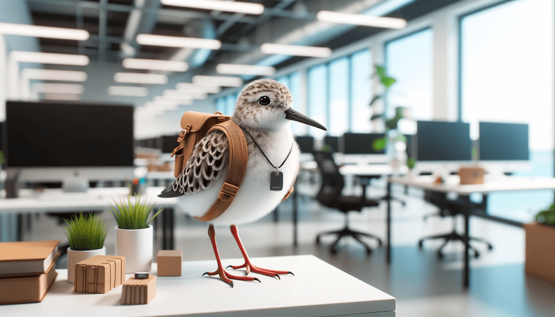 Sandpiper as an intern in the United States